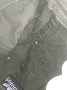 Green Colour Cap With Thread Embroidery Best Ca