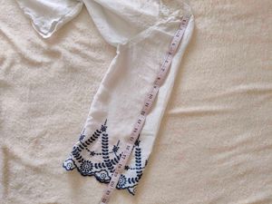 White Embroidered Blouse