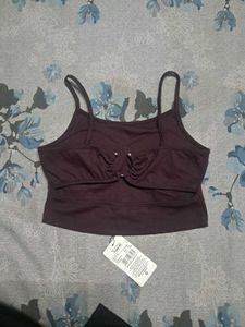 Shein Burgundy Tank Top