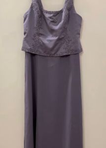 Pale Purple Prom Gown