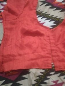 Coral Blouse