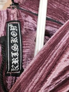 Purple Midi Dress with Bow Detail