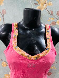 Women Embellished Neck Cami