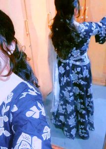 Floral Print/ Barbie Gown Women Dresses