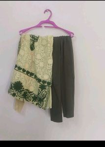 COMBO 3  CHIKAN KARI KURTA N 1 Full Set