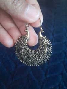 Boho Silver Earrings