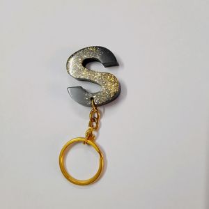 S Alphabet Key Chain
