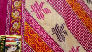 Floral Print Saree