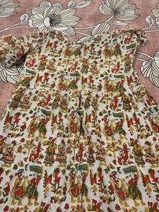 Printed Ethnic Dress