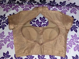 Golden Beautiful Design Like Wedding Blouse