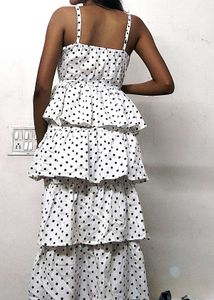 Polka Dot Ruffle Dress