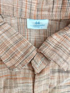 Orange cotton Shirt