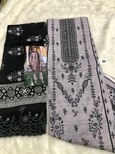 Embroidery Work Unstiched Dress Material