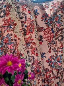 Brand New Floral Boho Dress