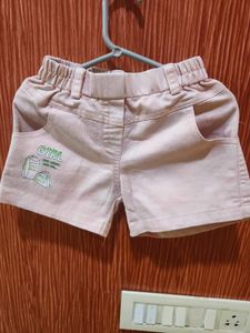 Baby Girl Tshirt Short Set