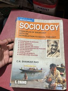 Sociology Textbook - C.N. Shankar Rao