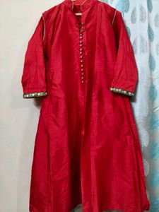 Elegant Red Ethnic Kurta