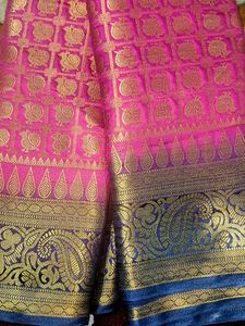 Banarasi  Woven Silk Saree Now @ 1300/