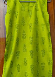 green short kurti