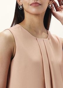 Peach Sleeveless Top