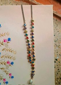 V Shaped Handmade Necklace
