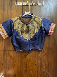 Firozi And Pink Lehenga Set