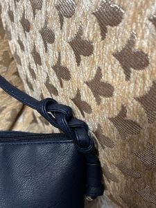 Caprese Navy Blue Shoulder Bag