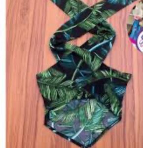 Hawanian Tube Floral   Tops