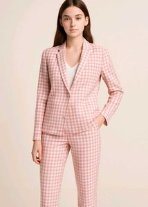 Zara Checkered Co-ord Set