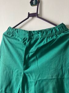 Green Casual Pants