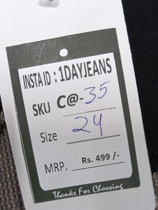 C@35 Size-24 Slim Jeans