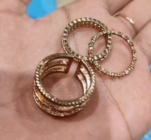 Combo Of Earrings and Rings