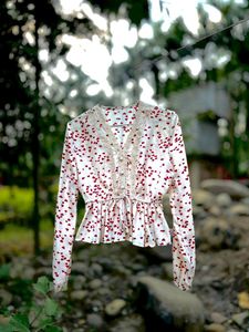 Heart Print Top