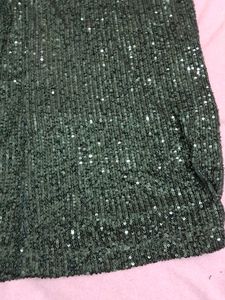Fully Sequined Mini Dress Or Long top