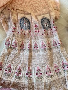 Elegant Embroidered suit set ( check Description)
