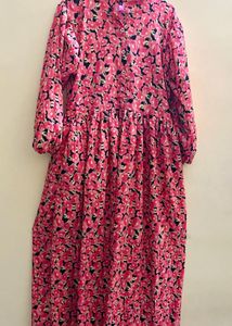 Pink Floral Maxi🌸