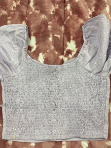 Floral Puff Sleeve Top