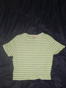Striped Green Tee
