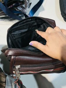Leather Side Bag