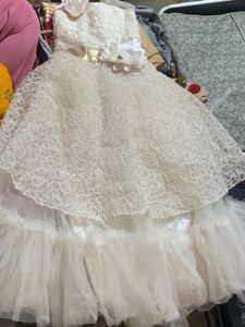 Elegant Ivory Lace Dress