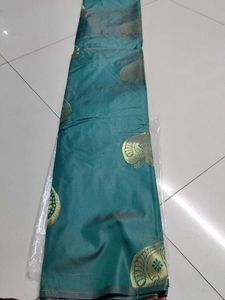 Elegant Teal Saree