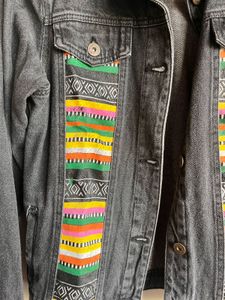 Printed Denim Jacket