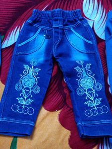 Baby Girl Bottoms And Jeans Combo