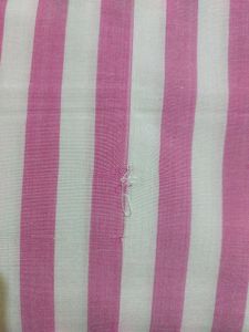 Pink Striped Bhagalpuri Cotton Chadar