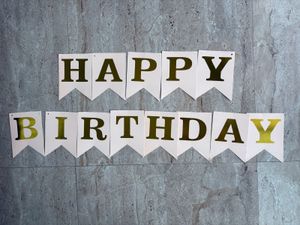 HAPPY BIRTHDAY BANNER (X2)