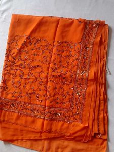Orange Saree