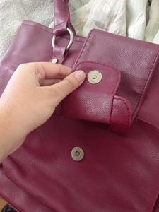 Maroon Vintage Handbag