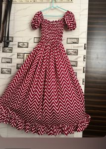 Chic Chevron Print Dress