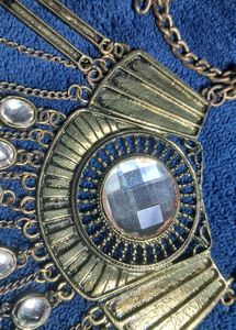 Oxidized Statement Necklace