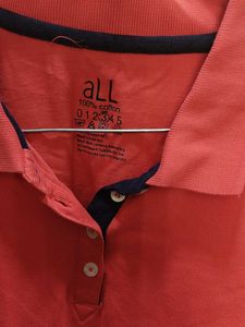 ALL Red Polo Shirt